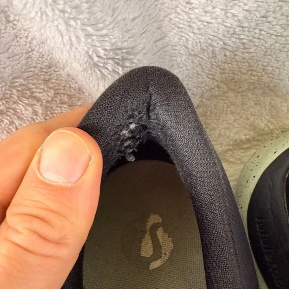 Lululemon Womens Chargefeel Workout Low Size 8.5‎ Black Sneakers Athletic Shoes